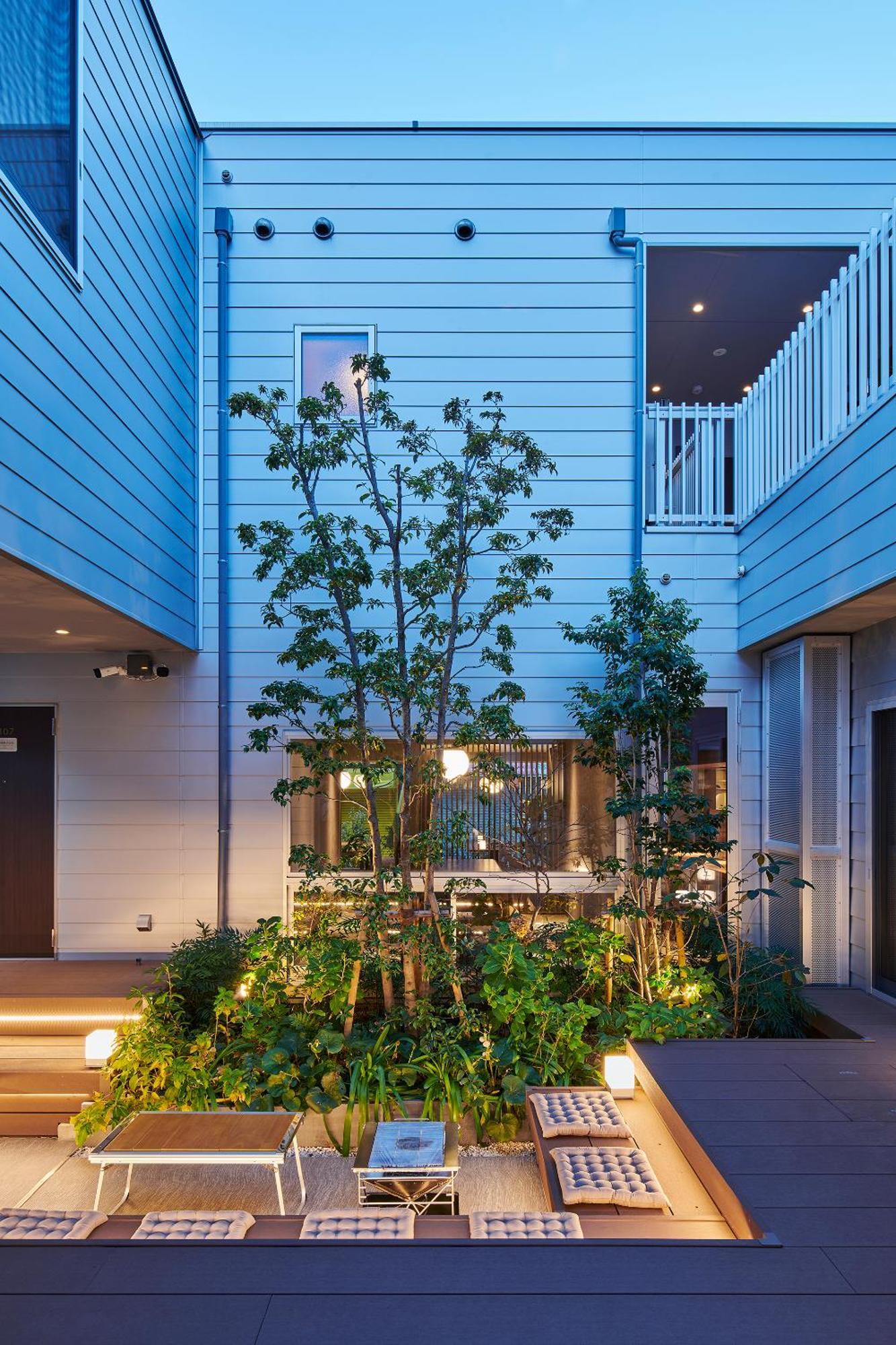 Reikyo Garden Osaka Aparthotel Bagian luar foto