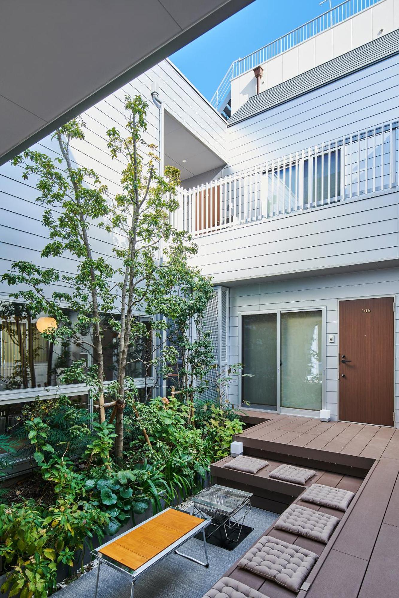 Reikyo Garden Osaka Aparthotel Bagian luar foto