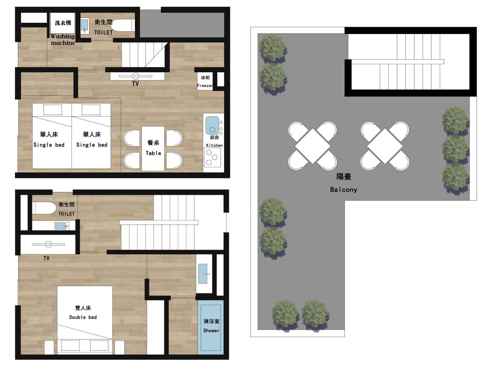 Reikyo Garden Osaka Aparthotel Bagian luar foto