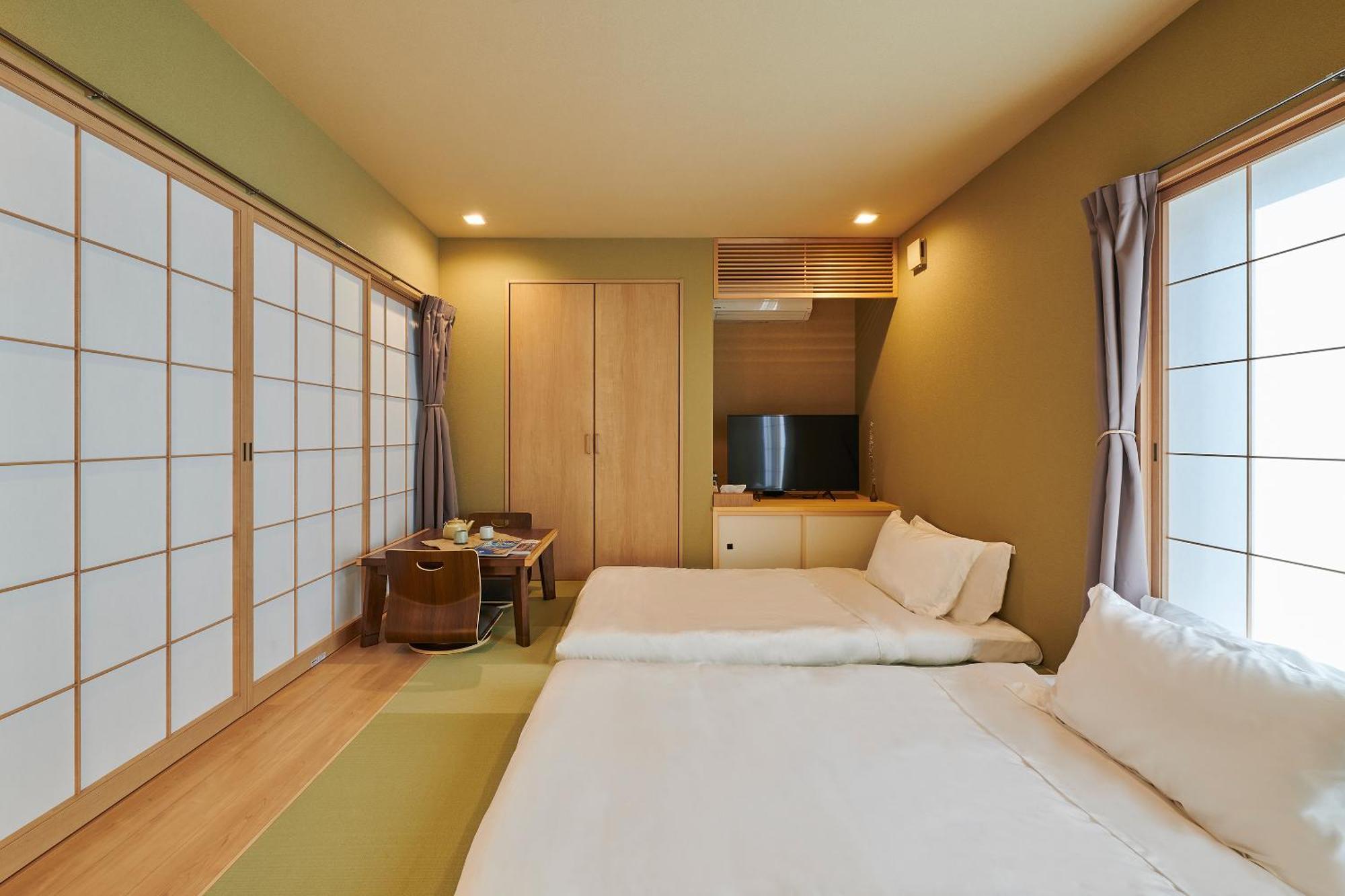 Reikyo Garden Osaka Aparthotel Bagian luar foto